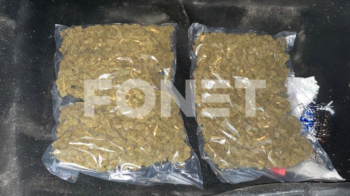 Zaplenjena marihuana